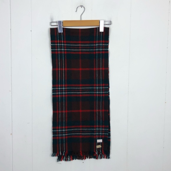 Made In Scotland Wool Tartan Scarf - Picture 1 of 6
